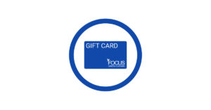 A graphic of a Focus Window Cleaning gift card. We think it's the best gift card in Calgary (but we are bias). Availible now.