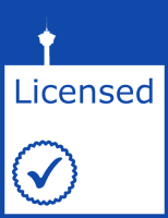 A graphic representing Focus Window Cleaning's business license with the City of Calgary.